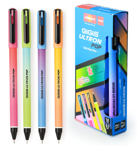 GiGiS ULTRON POP | 0.7 MM | BALL PENS | MATTE FOILED |