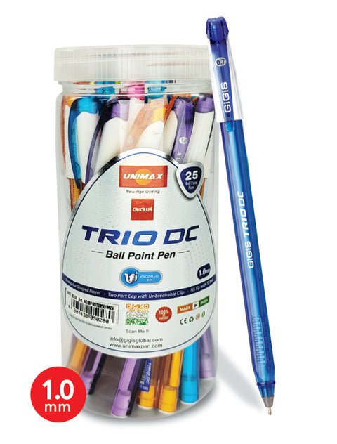 GiGiS TRIODC | 50PCS | 1.0 MM | BALL PENS |