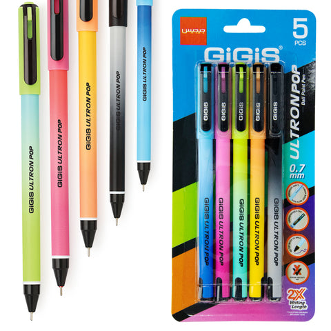 GiGiS ULTRON POP | 0.7 MM | BALL PENS | MATTE FOILED |