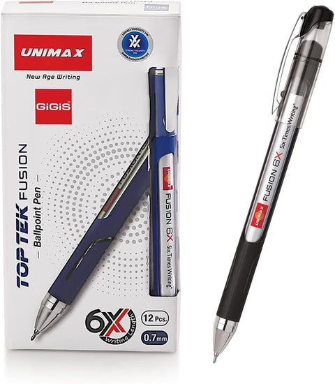 GiGiS G-FUSION 6X | 0.7 MM | BALL PENS | STEEL CLIP |