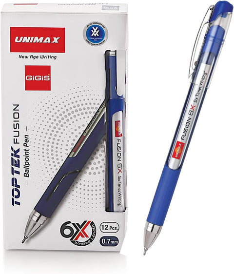GiGiS G-FUSION 6X | 0.7 MM | BALL PENS | STEEL CLIP |