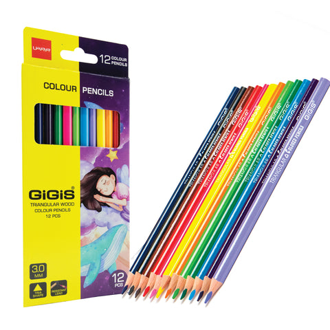 GiGiS COLOUR PENCILS | STATIONERY | ASSORTED |
