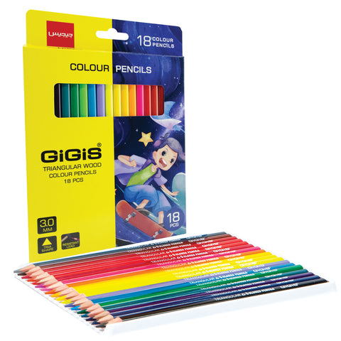 GiGiS COLOUR PENCILS | STATIONERY | ASSORTED |