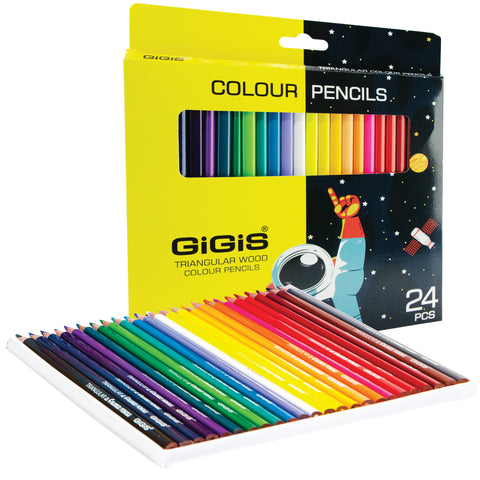 GiGiS COLOUR PENCILS | STATIONERY | ASSORTED |