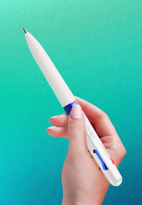 GiGiS G-Q 4COLOUR PEN | WHITE BODY | 0.7 MM | BALL PENS |