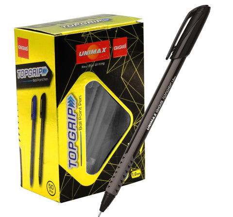 GiGiS GREY GRIP TOPGRIP | 50PCS | 1.0 MM | BALL PENS |