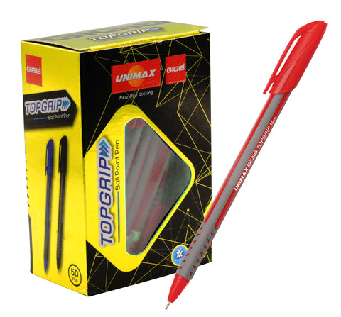 GiGiS GREY GRIP TOPGRIP | 50PCS | 1.0 MM | BALL PENS |