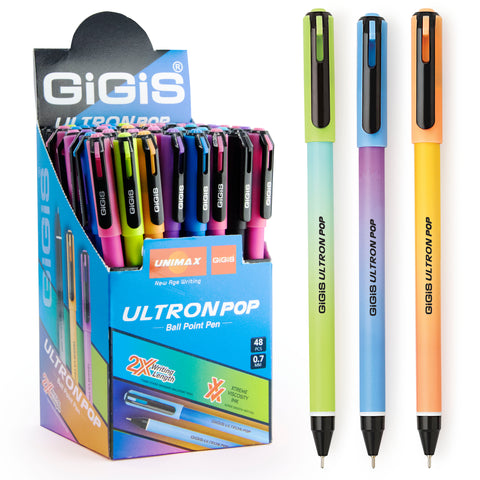 GiGiS ULTRON POP | 0.7 MM | BALL PENS | MATTE FOILED |