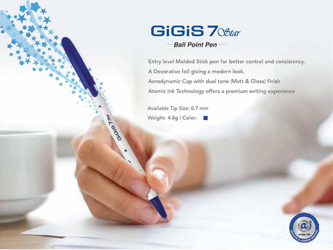 GiGiS 7STAR | 0.7 MM | BALL PENS |