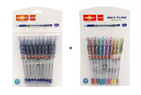 GiGiS MAXFLOW | 0.7 MM | BALL PENS |