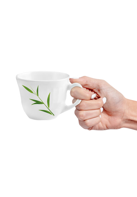BAMBOO GROOVES | 220ML | CUP & SAUCER | OPALWARE | DRINK-WARE