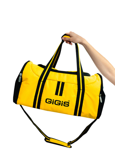 GiGiS G-DUFFLE BAG| BLACK YELLOW | ACCESSORIES |