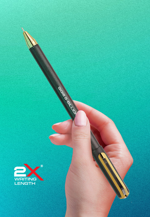 GiGiS BILLION GOLD 2X  | 0.7 MM | BALL PENS |