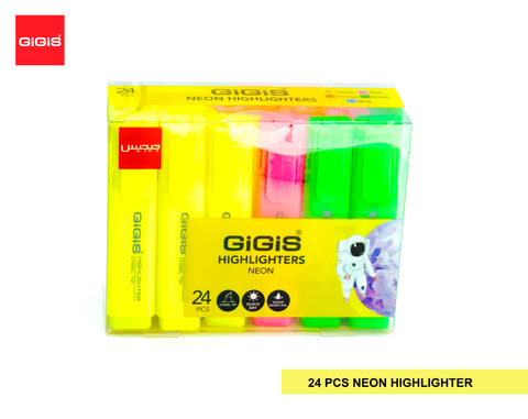 GiGiS NEON HIGHLIGHTERS | STATIONERY | ASSORTED |