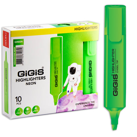 GiGiS NEON HIGHLIGHTERS | STATIONERY | ASSORTED |