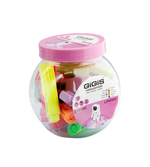 GiGiS NEON HIGHLIGHTERS | STATIONERY | ASSORTED |