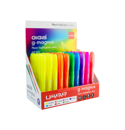 GiGiS G-MAGNUS HIGHLIGHTER PEN | STATIONERY | ASSORTED |