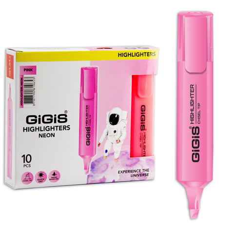 GiGiS NEON HIGHLIGHTERS | STATIONERY | ASSORTED |