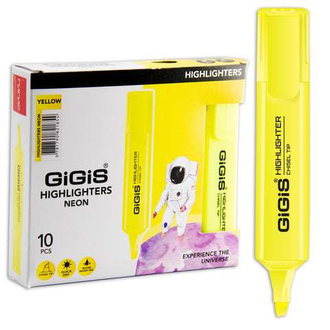 GiGiS NEON HIGHLIGHTERS | STATIONERY | ASSORTED |