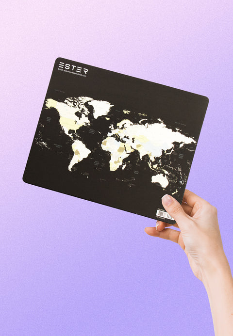 GiGiS G-MOUSEPAD| BLACK ESTER | ACCESSORIES |
