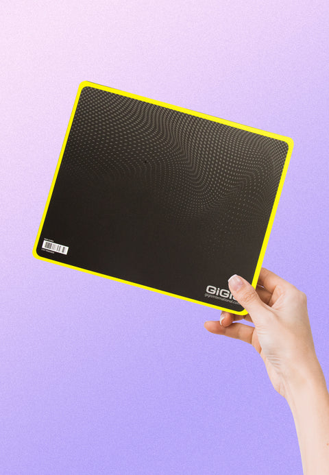 GiGiS G-MOUSEPAD| BLACK YELLOW | ACCESSORIES |