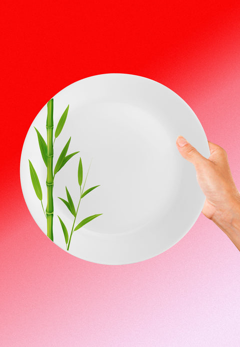 BAMBOO GROOVE | 11" | ZARAH | OPALWARE | TABLEWARE