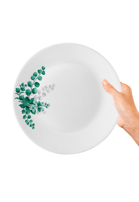 AQUA LEAVES | 11" | ZARAH | OPALWARE | TABLEWARE