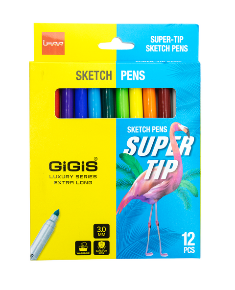 GiGiS SUPERTIP SKETCHPEN | STATIONERY | ASSORTED |