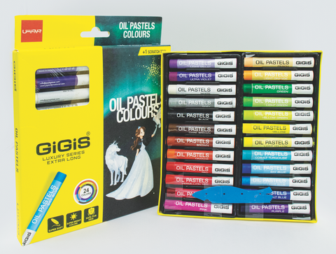 GiGiS OIL PASTEL | STATIONERY | ASSORTED |