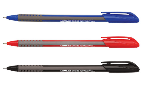 GiGiS GREY GRIP TOPGRIP | 50PCS | 1.0 MM | BALL PENS |