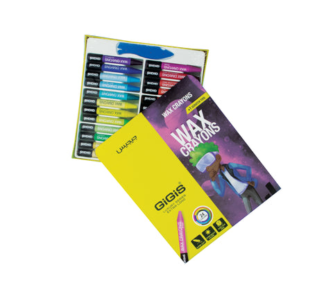 GiGiS WAX CRAYON | STATIONERY | ASSORTED |