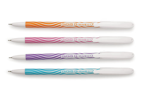 GiGiS G-WAVE | 50PCS | 0.7 MM | BALL PENS |