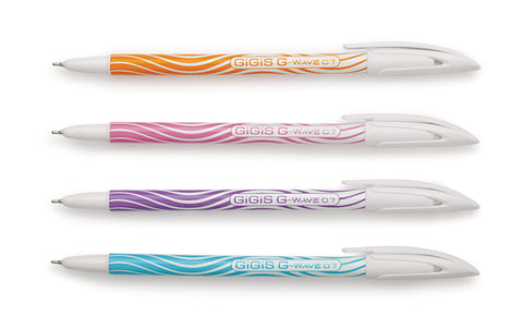 GiGiS G-WAVE | 50PCS | 0.7 MM | BALL PENS |