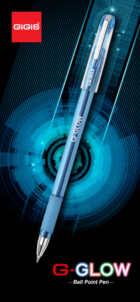 GiGiS G-GLOW | 50PCS | 0.7 MM | BALL PENS |
