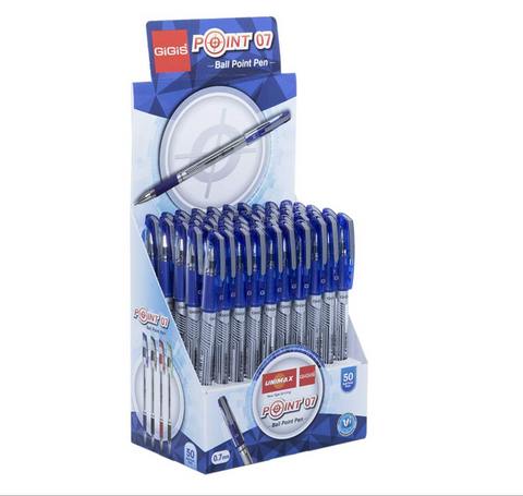 GiGiS POINT7 | 50PCS | 0.7 MM | BALL PENS |